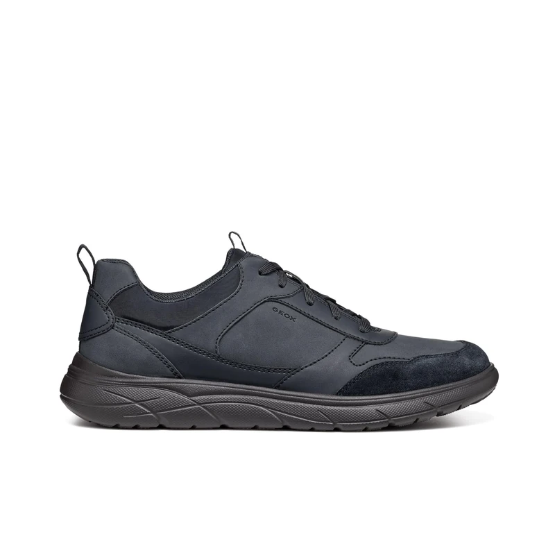 Geox Men's U Portello A Sneaker, Navy, 6 UK