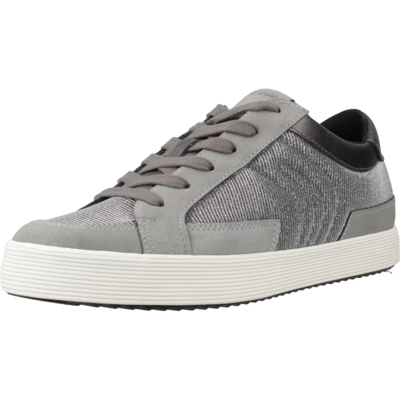 Geox Women's D Blomiee B Trainers, Dark Grey, 6 UK