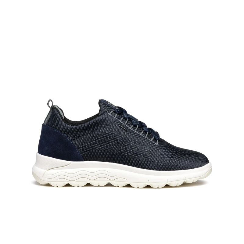 Geox Women's D Spherica 4x4 B ABX Trainers, Navy Sage, 4 UK