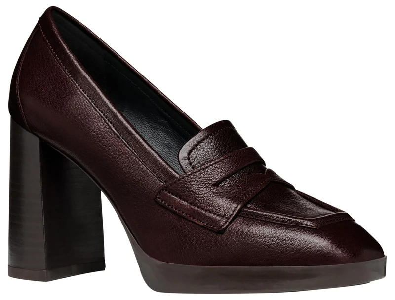 Geox Women's D Teulada D Mary Jane, Wine Red, 3 UK