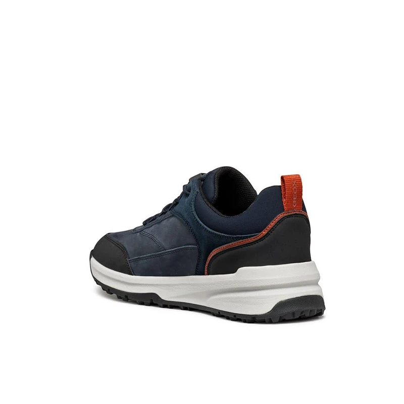 Geox Men's U Sterratrail + Grip Trainers, Navy, 10.5 UK