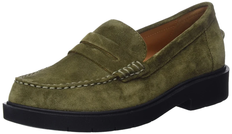 Geox Women's D Spherica Ec1 A Moccasin, Musk, 2.5 UK