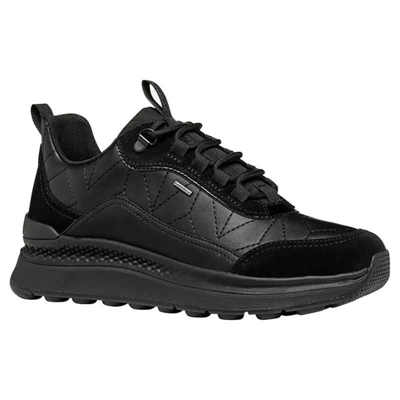 Geox Women's D Spherica Actif X2 Trainers, Black, 3 UK