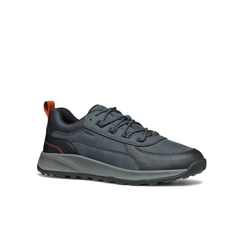 Geox Men's U Terrestre A Trainers, Navy Black, 10 UK