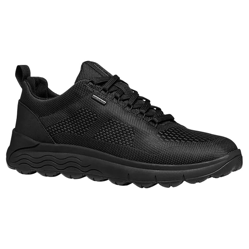 Geox Men's U Spherica 4x4 B ABX Sneaker, Black, 7 UK
