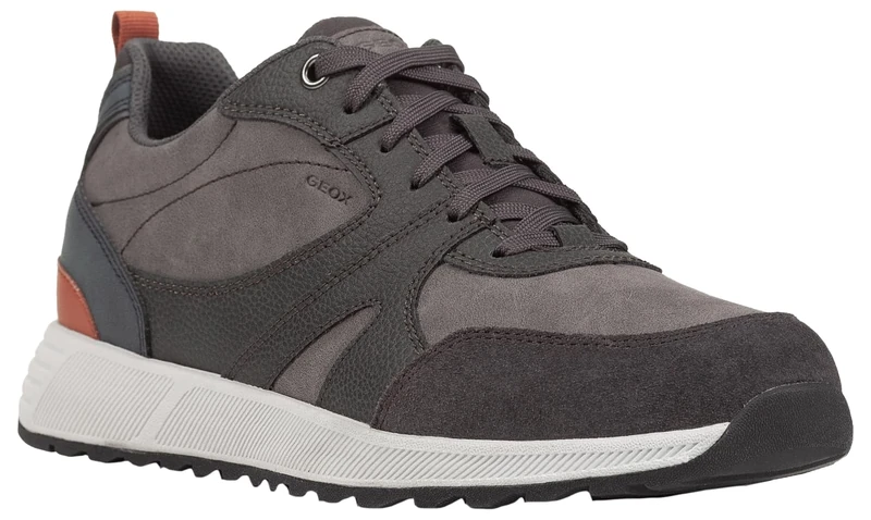 Geox Men's U Molveno A Sneaker, Graphite, 7 UK