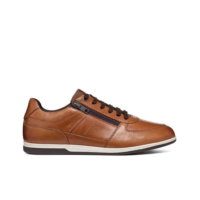 Geox Men's U Renan Trainers, Browncotto, 6.5 UK