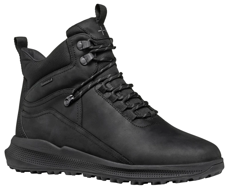 Geox Men's U Pg1x B ABX C Sneaker, Black, 8 UK