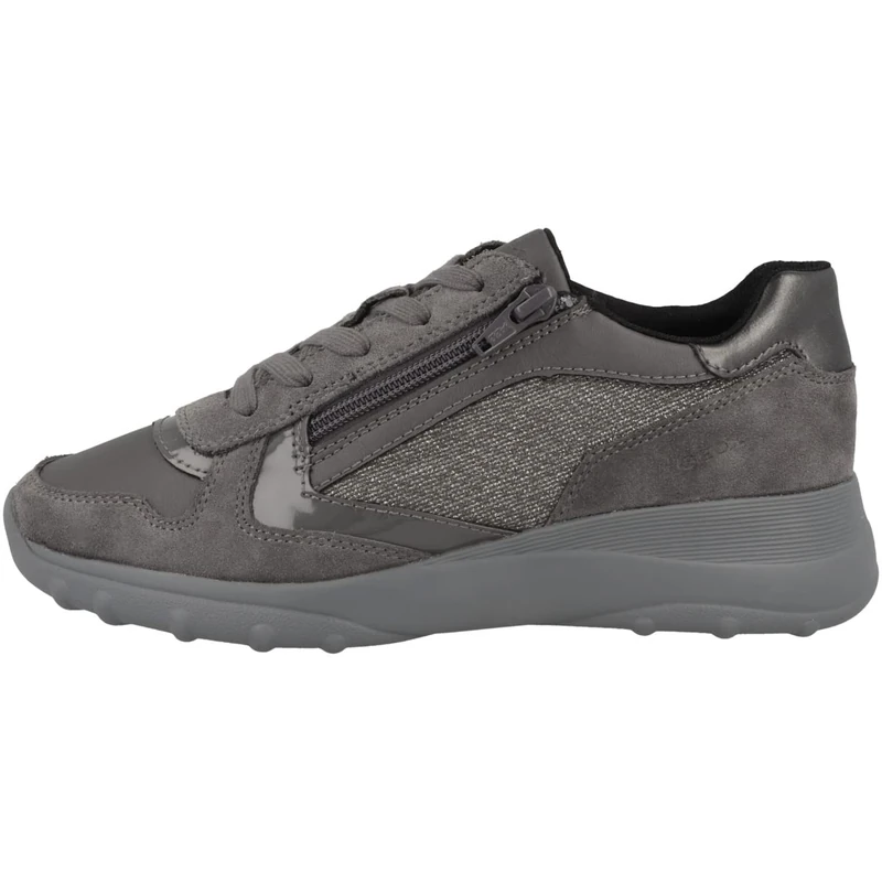 Geox D ALLENIEE B, Sneaker, DK Grey,