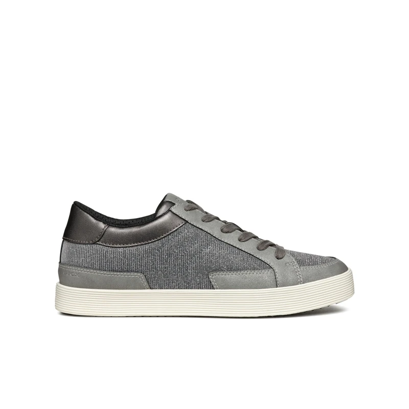 Geox Women's D Blomiee B Trainers, Dark Grey, 7.5 UK