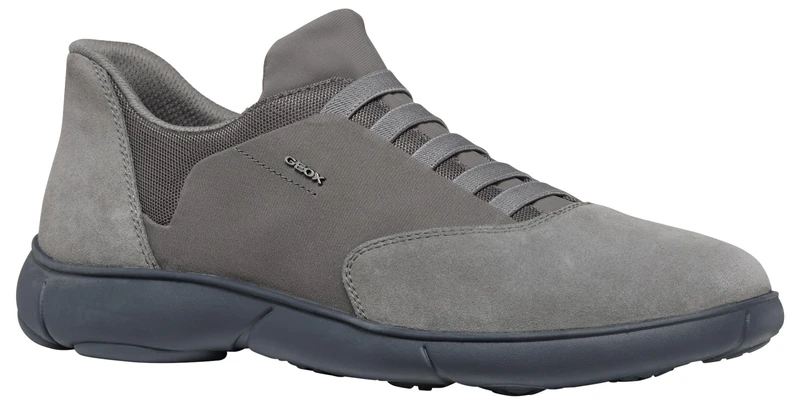 Geox Men's U Nebula 2.0 E Sneaker, Dk Grey Navy, 7 UK