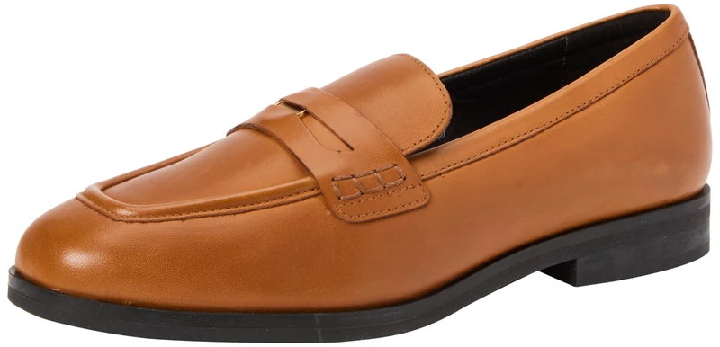 Geox Women's D Cloridie A Moccasin, Cognac, 4 UK