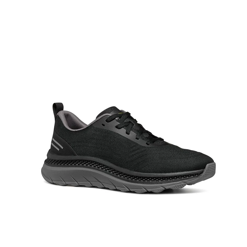 Geox Men's U Spherica Actif X A Trainers, Black Graphite, 6.5 UK