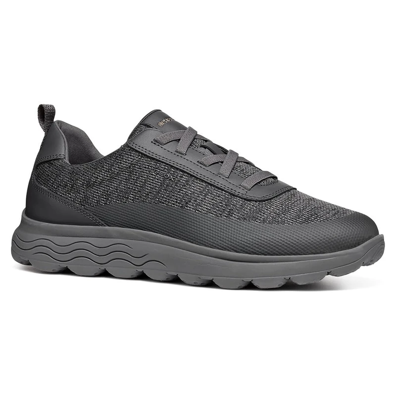 Geox Men's U Spherica A Sneaker, C1006 Gray, 8 UK