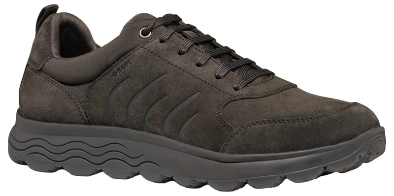 Geox Men's U Spherica Trainers, Mud, 8 UK