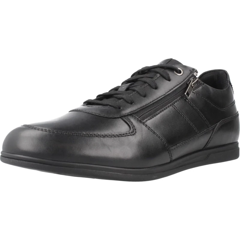 Geox Men's U Renan Trainers, Black, 6 UK