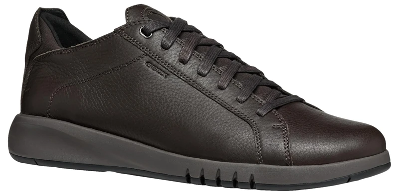 Geox Men's U Aerantis A Trainers, Coffee, 6.5 UK