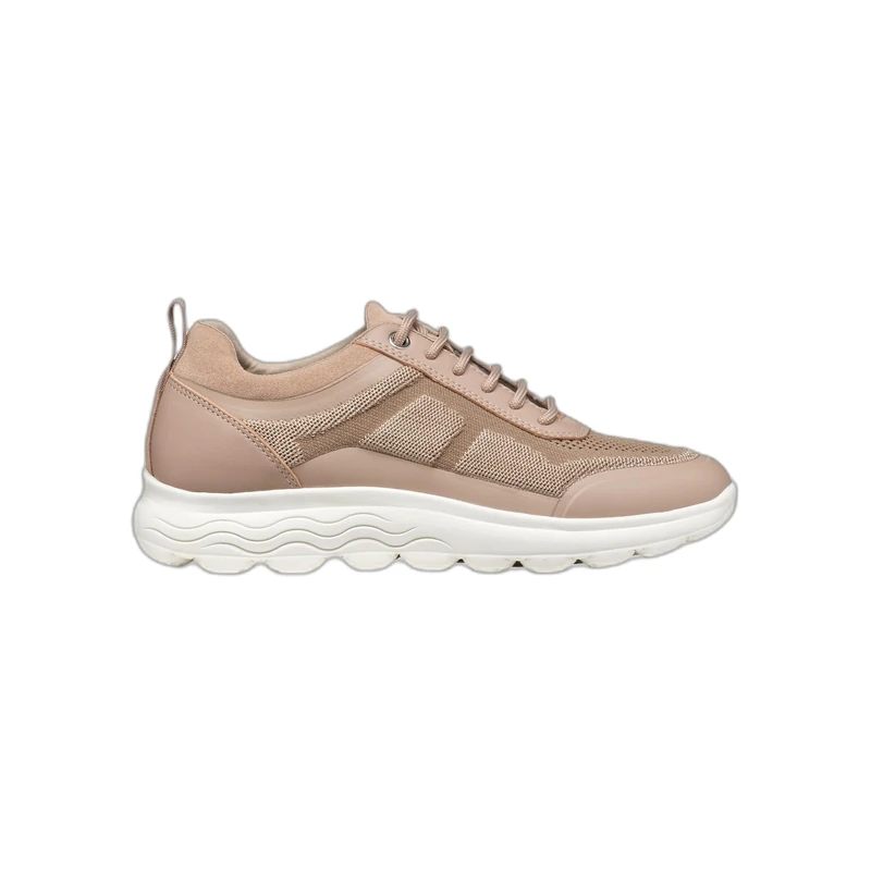 Geox Women's D Spherica C Trainers, Dk Skin, 4 UK