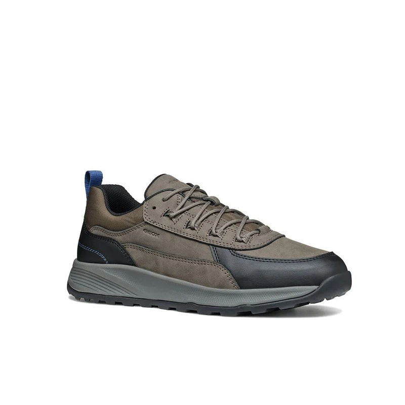 Geox Men's U Terrestre A Trainers, Dove Grey Black, 10.5 UK