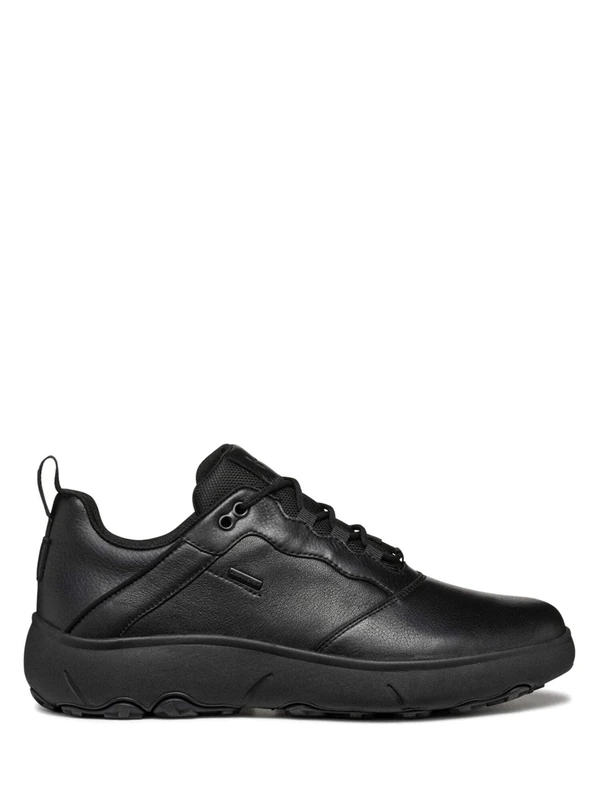 Geox Men's U Nebula + Grip B Ab Sneaker, Black, 8 UK