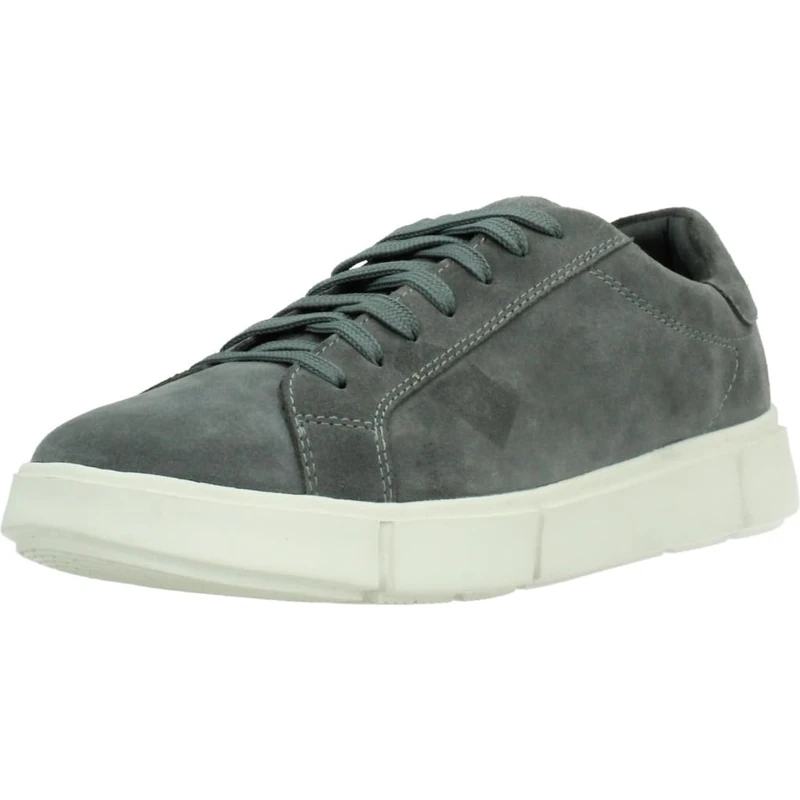 Geox Men's U Prali BSneaker, Gray, 7 UK