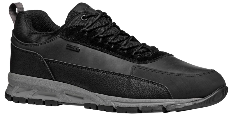 Geox Men's U Doray B ABX Trainers, Black, 7 UK