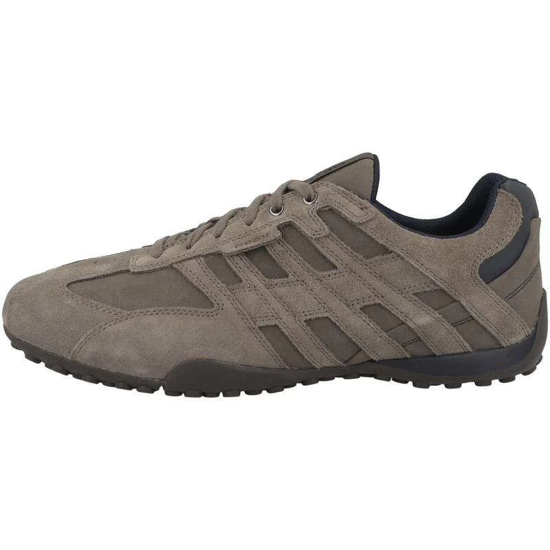 Geox Men's Uomo Snake A Trainers, Dove Grey, 10.5 UK