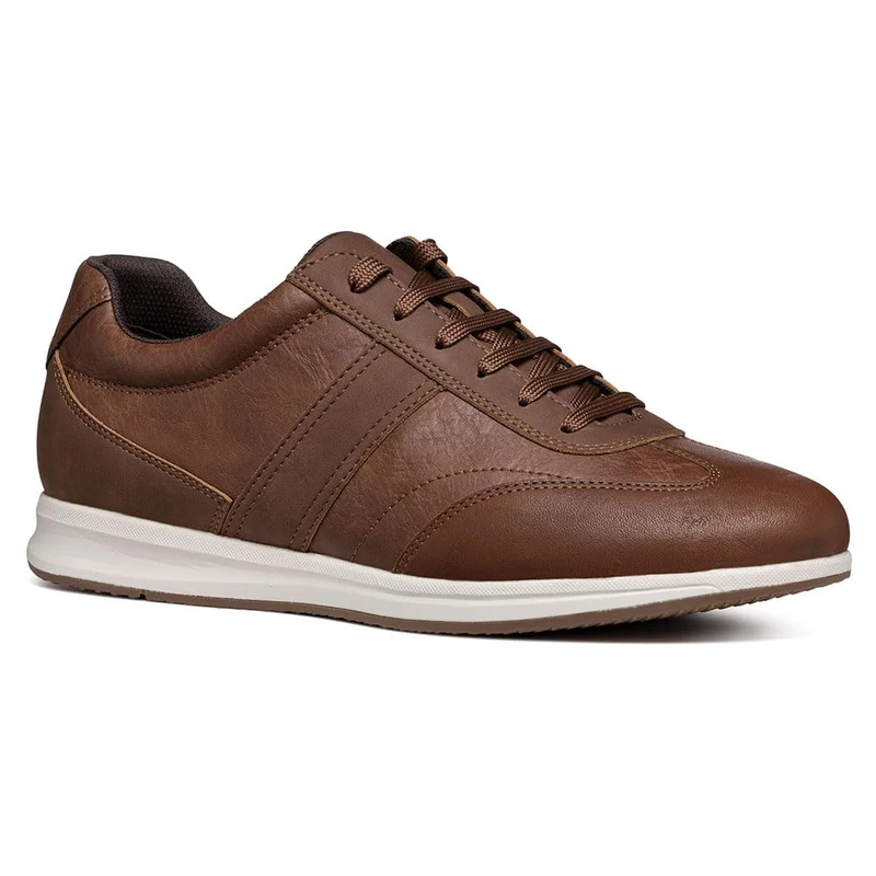 Geox Men's U Avery A Sneaker, Browncotto, 10 UK