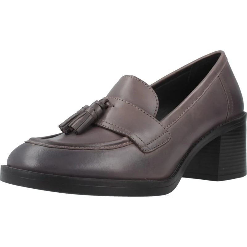 Geox Women's D Serilda 60 C Moccasin, Taupe, 5.5 UK