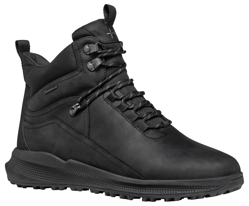 Geox Men's U Pg1x B ABX C Sneaker, Black, 10 UK