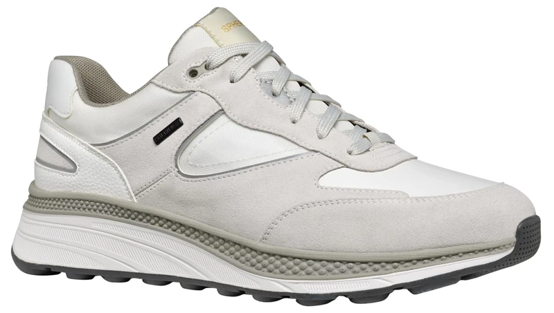 Geox Men's U Spherica Actif X1 Sneaker, White Off White, 7 UK