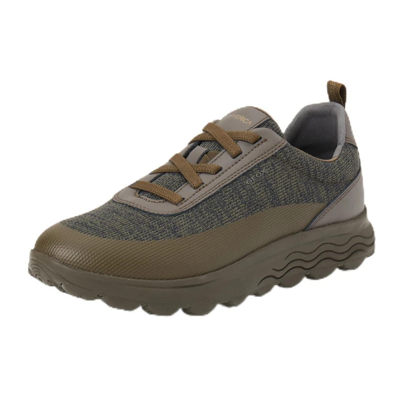 Geox Men's U Spherica A Trainers, C3391 Lt Olive, 7 UK