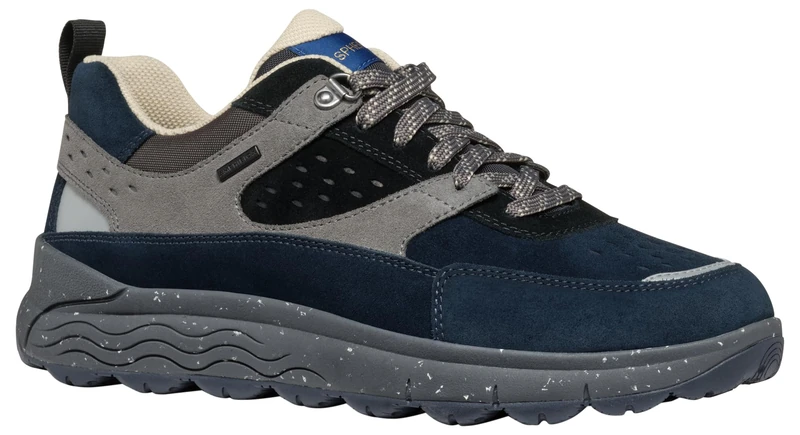Geox Men's U Spherica 4x4 B ABX Trainers, Navy Dark Grey, 9 UK