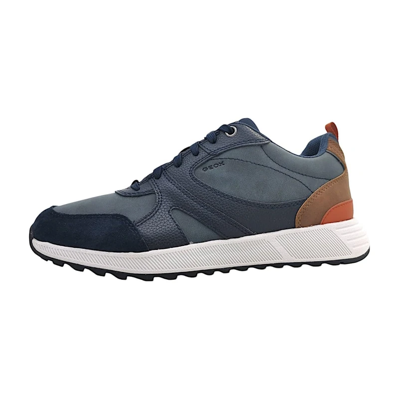 Geox Men's U Molveno ASneaker, Navy, 6 UK