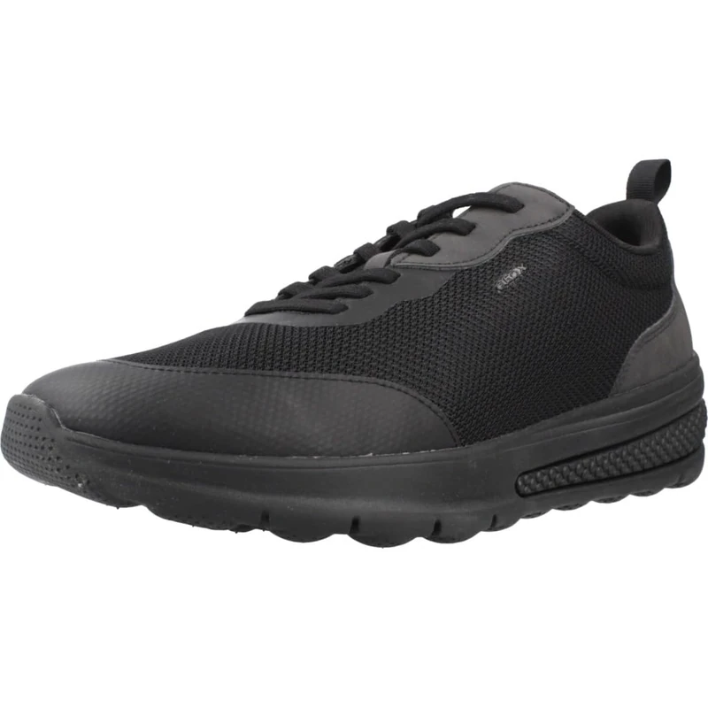 Geox Men's U Activart B Sneaker, Black, 6 UK