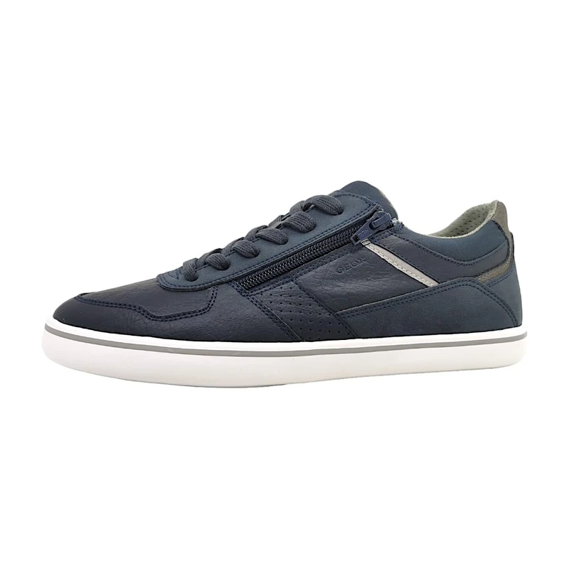 Geox Men's U Elver A Sneaker, Navy, 10 UK