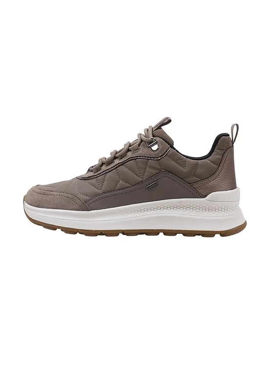 Geox Women's D Spherica Actif X2 Trainers, Taupe, 3 UK