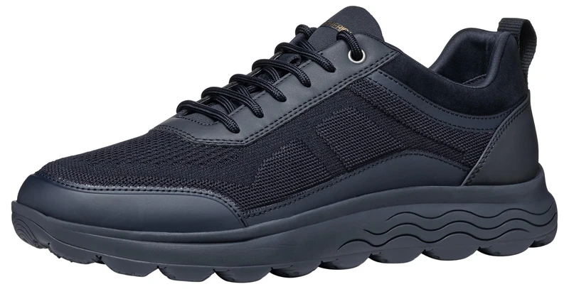 Geox Men's U Spherica C Trainers, Navy, 9 UK