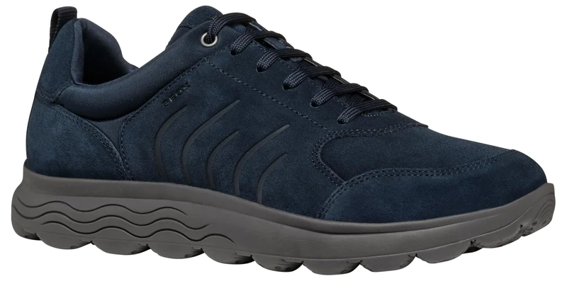 Geox Men's U Spherica Trainers, Navy, 10 UK