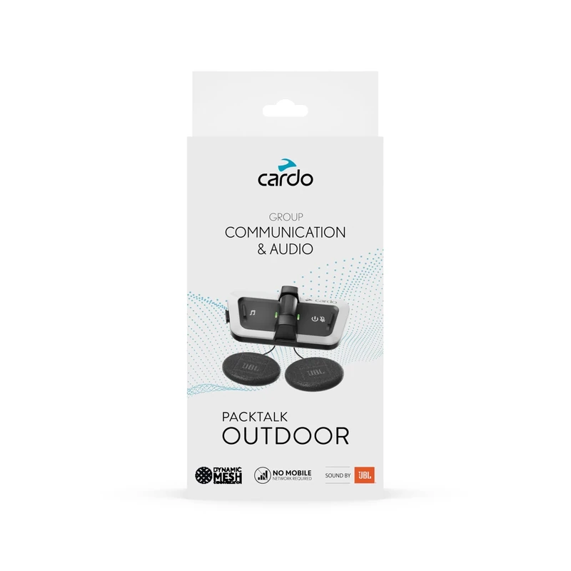 Cardo PACKTALK OUTDOOR DUO PACK WHITE