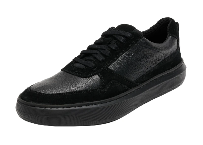 Geox Men's U Deiven ASneaker, black, 7 UK - Image 1