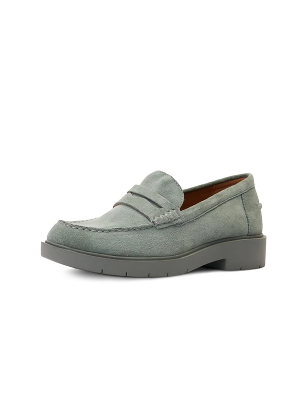 Geox Women's D Spherica Ec1 AMoccasin, Sage, 2.5 UK