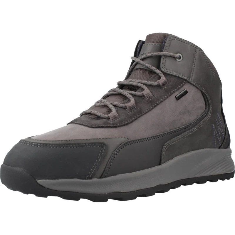 Geox Men's U Terrestre B ABX C Trainers, Charcoal, 7 UK