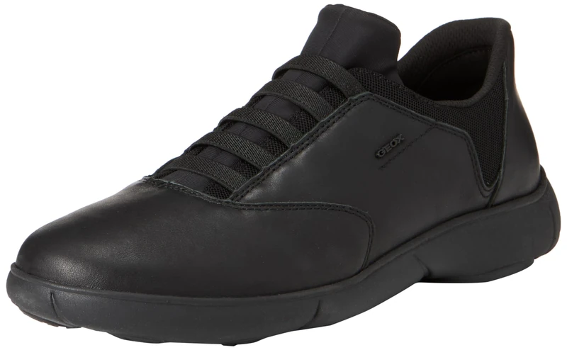 Geox Men's U Nebula 2.0 F Trainers, Black, 12 UK