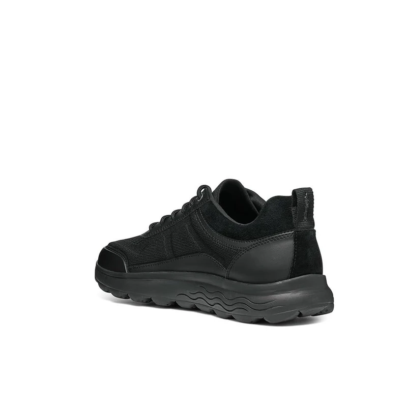 Geox Men's U Spherica C Trainers, Black, 10.5 UK