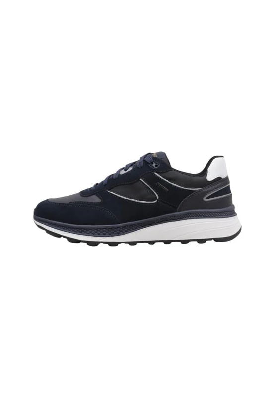 Geox Men's U Spherica Actif X1 Sneaker, Navy, 10.5 UK