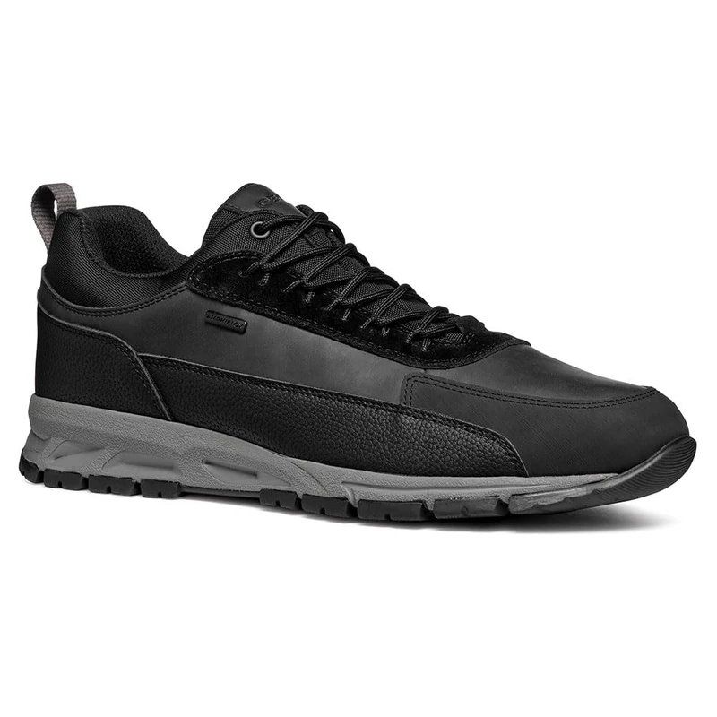 Geox Men's U Doray B ABX Trainers, Black, 9 UK - Image 1