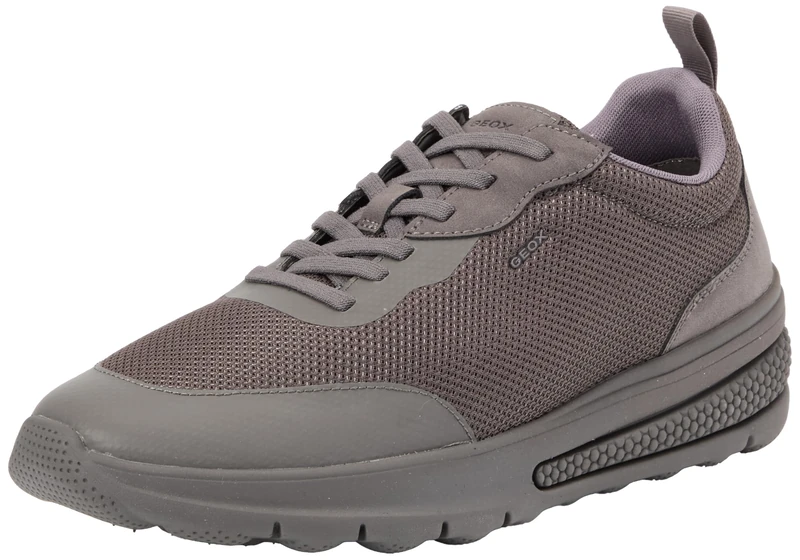 Geox Men's U Activart B Trainers, Graphite, 6.5 UK
