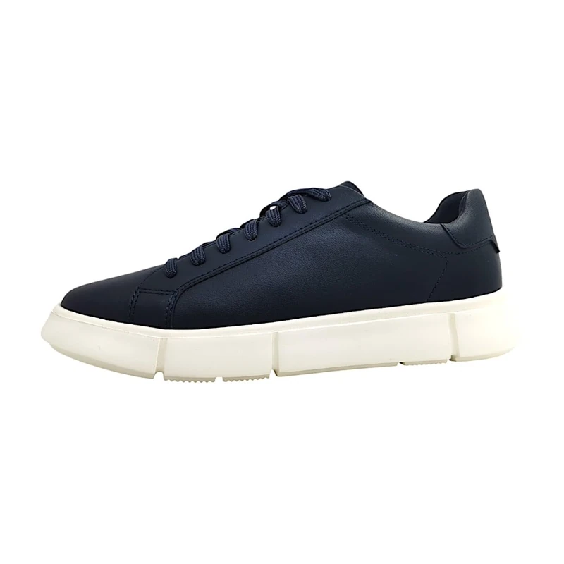 Geox Men's U Prali BSneaker, Navy, 10.5 UK