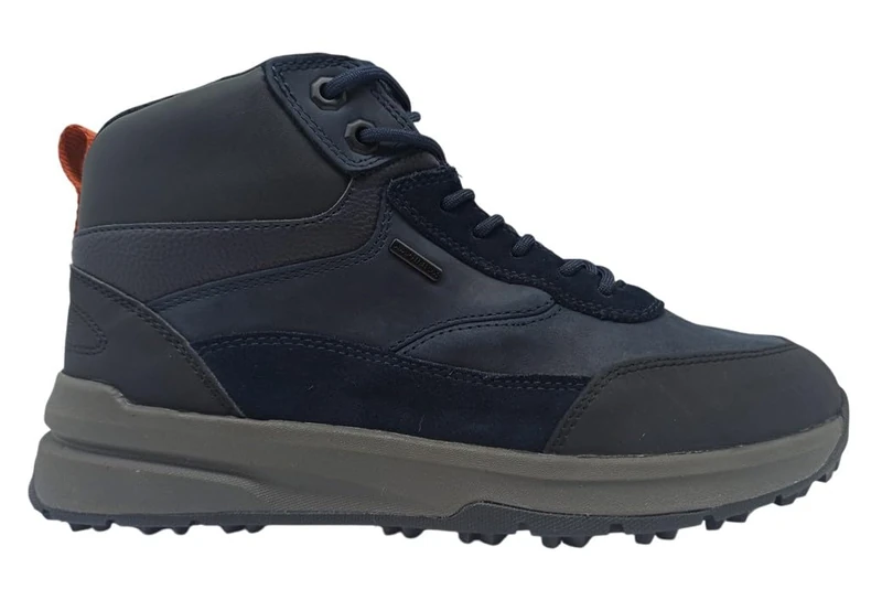 Geox Men's U Sterratrail + GripSneaker - Navy, 8 UK